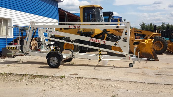 Matilsa Parma 15 nowy podnośnik koszowy na przyczepie - Prívesná plošina: obrázok 2 Matilsa Parma 15 nowy podnośnik koszowy na przyczepie - Prívesná plošina: obrázok 2