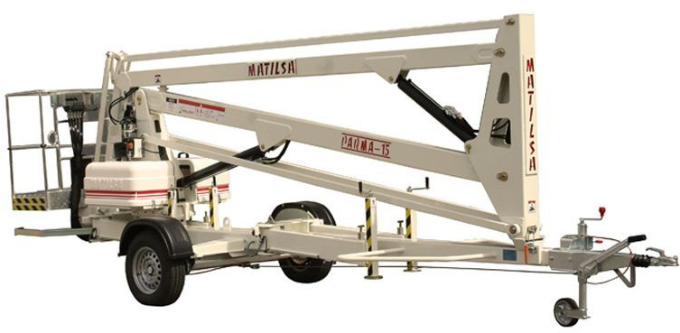 Matilsa Parma 15 nowy podnośnik koszowy na przyczepie - Prívesná plošina: obrázok 1 Matilsa Parma 15 nowy podnośnik koszowy na przyczepie - Prívesná plošina: obrázok 1