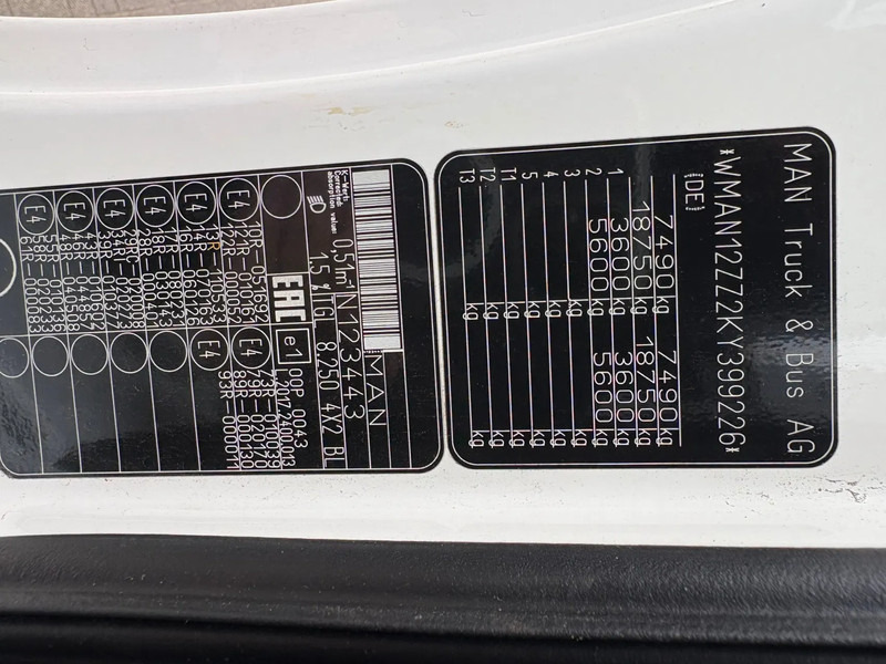 Leasing MAN TGL 8.250 / OPEN LAADBAK / SLAAP CABINE / 6 CILINDER / AUTOMAAT / APK - TUV JANUARI 2026 MAN TGL 8.250 / OPEN LAADBAK / SLAAP CABINE / 6 CILINDER / AUTOMAAT / APK - TUV JANUARI 2026: obrázok 6 Leasing MAN TGL 8.250 / OPEN LAADBAK / SLAAP CABINE / 6 CILINDER / AUTOMAAT / APK - TUV JANUARI 2026 MAN TGL 8.250 / OPEN LAADBAK / SLAAP CABINE / 6 CILINDER / AUTOMAAT / APK - TUV JANUARI 2026: obrázok 6