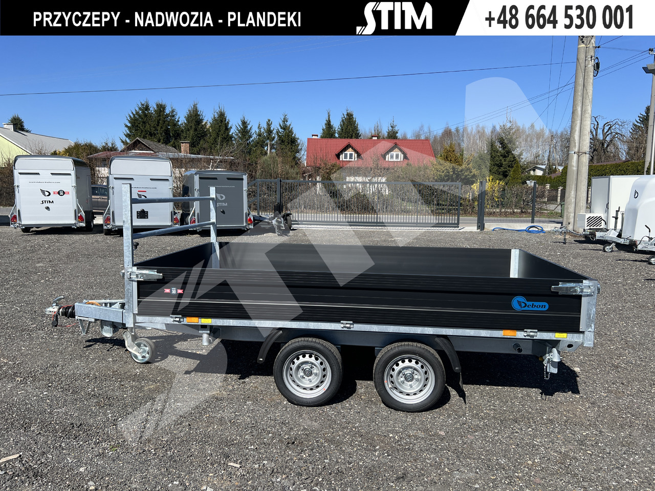 CHEVAL LIBERTÉ PW 3.3E - Príves sklápěcí: obrázok 2 CHEVAL LIBERTÉ PW 3.3E - Príves sklápěcí: obrázok 2