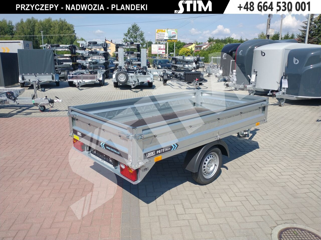 Lorries PB75-2614/1 - Auto príves: obrázok 1 Lorries PB75-2614/1 - Auto príves: obrázok 1