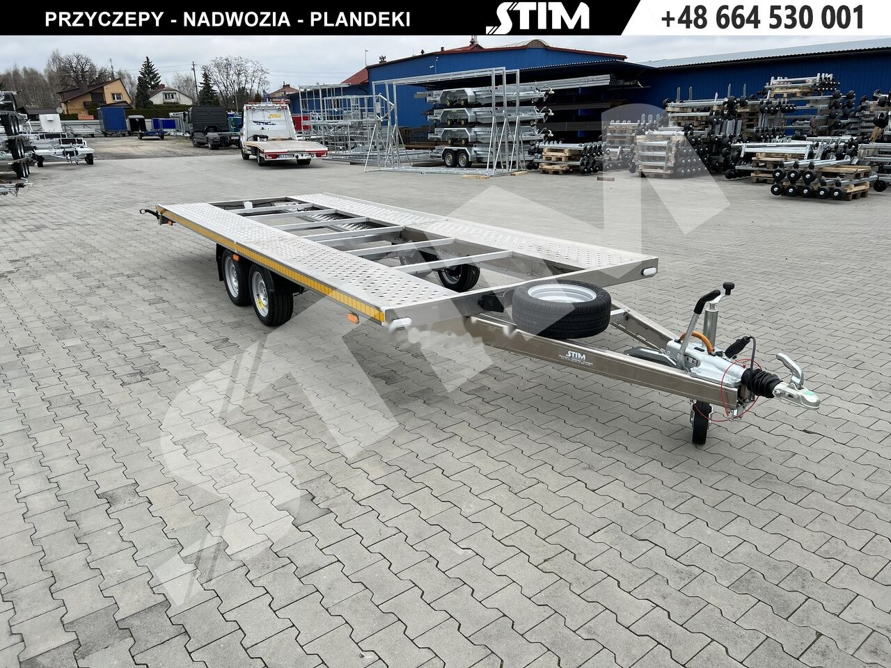 Stim L22/PP-TP/55-35A - Príves prepravník áut: obrázok 1 Stim L22/PP-TP/55-35A - Príves prepravník áut: obrázok 1
