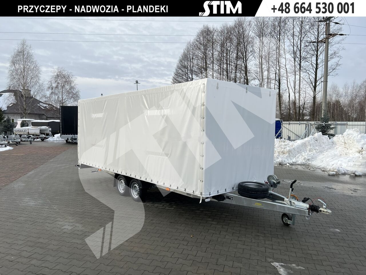 Stim L22/PP-TP/55-35S - Príves prepravník áut: obrázok 1 Stim L22/PP-TP/55-35S - Príves prepravník áut: obrázok 1