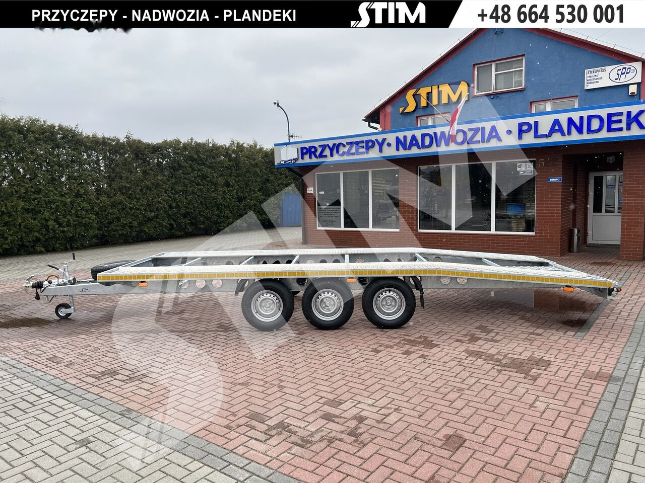 Stim L23/PP-TS/60-35S - Príves prepravník áut: obrázok 1 Stim L23/PP-TS/60-35S - Príves prepravník áut: obrázok 1