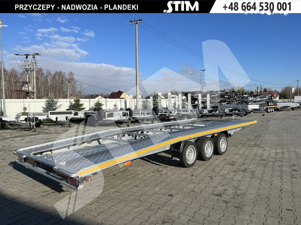Stim L23/PP-TS/60-35S - Príves prepravník áut: obrázok 2 Stim L23/PP-TS/60-35S - Príves prepravník áut: obrázok 2