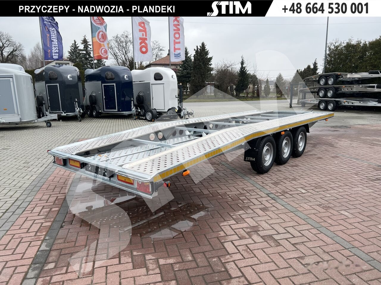 Stim L23/PP-TS/60-35S - Príves prepravník áut: obrázok 2 Stim L23/PP-TS/60-35S - Príves prepravník áut: obrázok 2