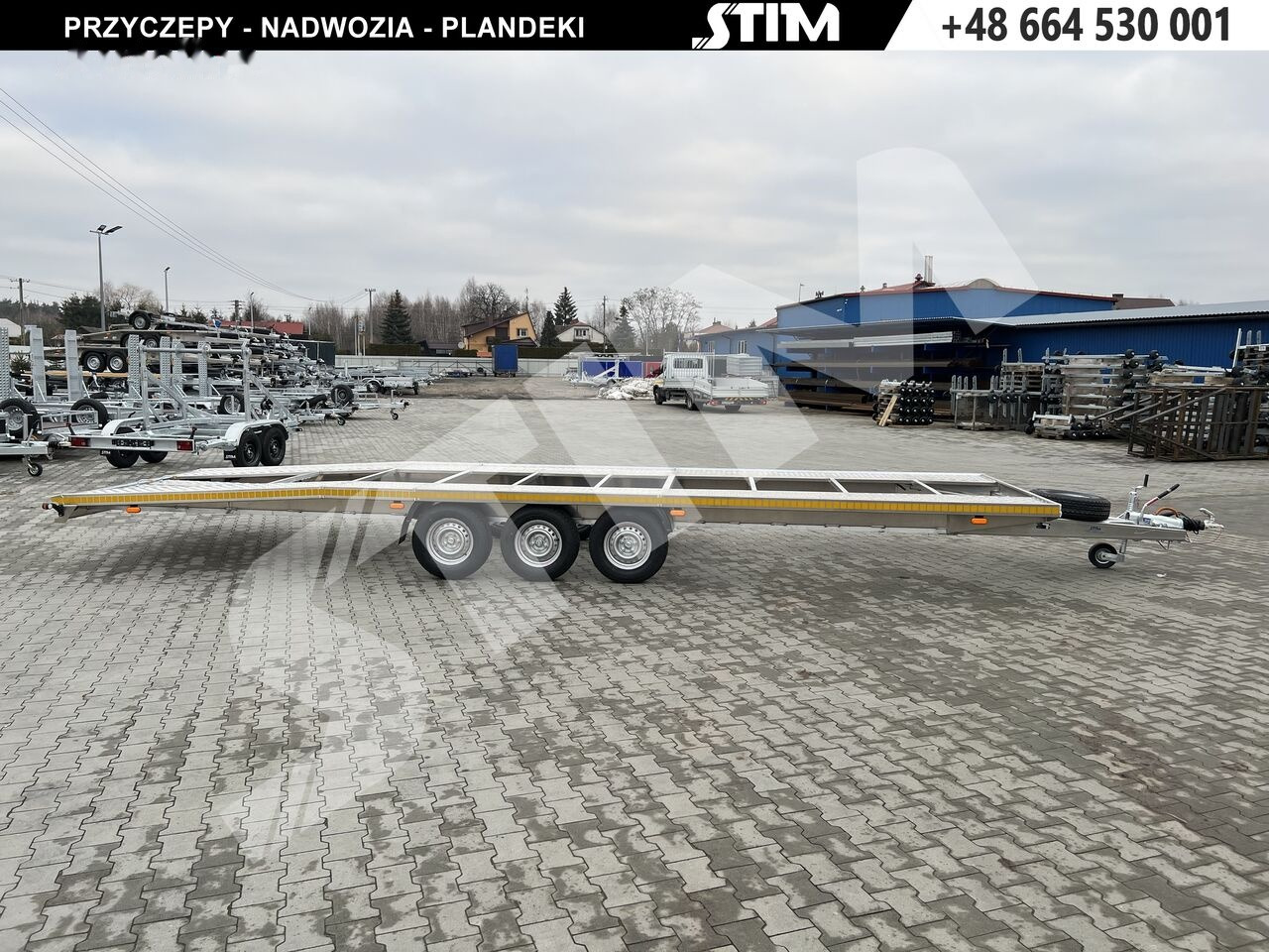 Stim L23/PP-TS/85-35A - Príves prepravník áut: obrázok 2 Stim L23/PP-TS/85-35A - Príves prepravník áut: obrázok 2