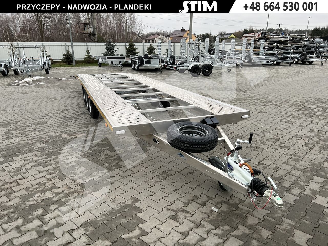 Stim L23/PP-TS/85-35A - Príves prepravník áut: obrázok 1 Stim L23/PP-TS/85-35A - Príves prepravník áut: obrázok 1