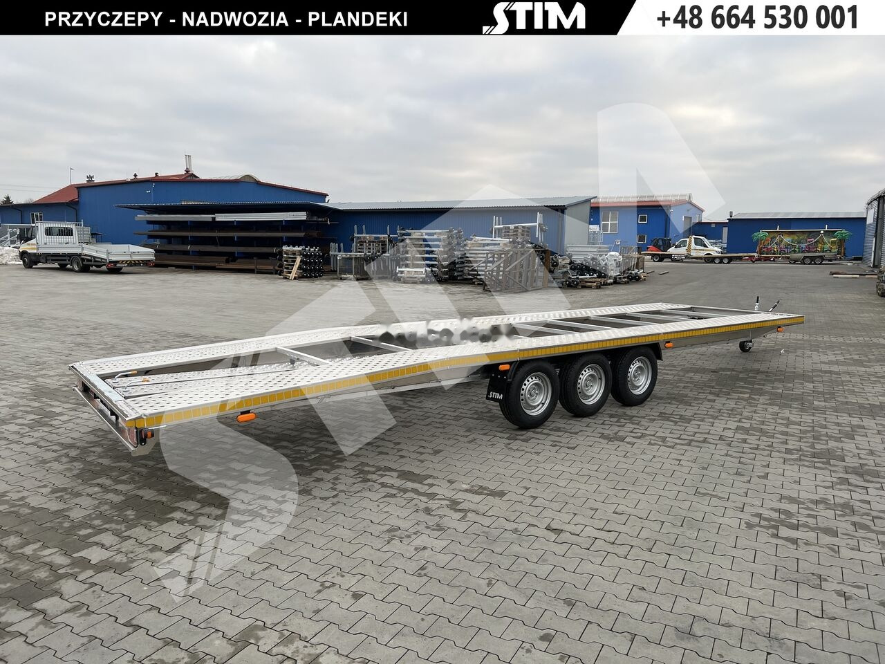 Stim L23/PP-TS/85-35A - Príves prepravník áut: obrázok 4 Stim L23/PP-TS/85-35A - Príves prepravník áut: obrázok 4