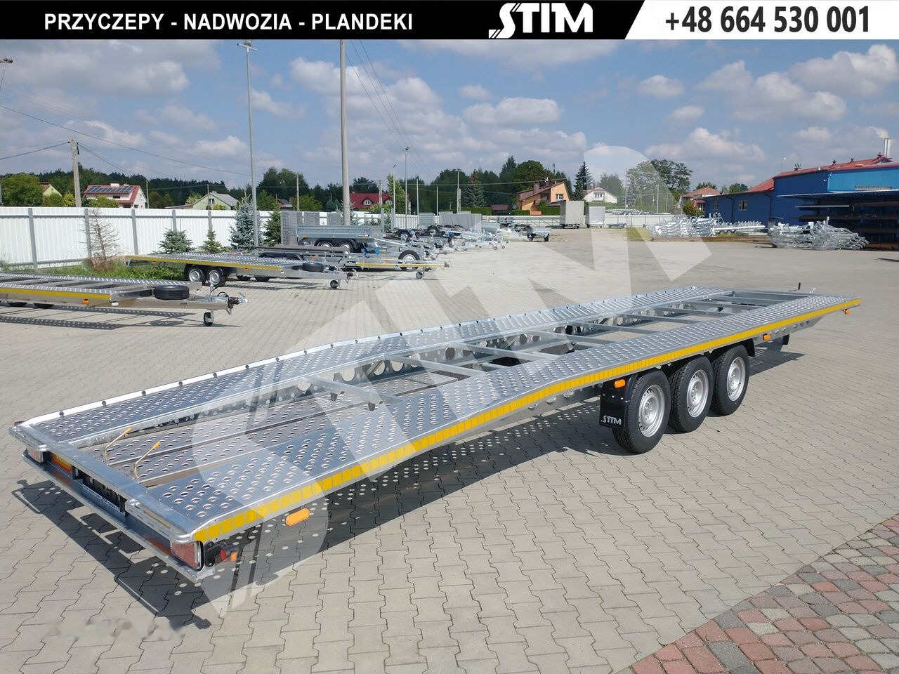 Stim L23/PP-TS/85-35S - Príves prepravník áut: obrázok 2 Stim L23/PP-TS/85-35S - Príves prepravník áut: obrázok 2