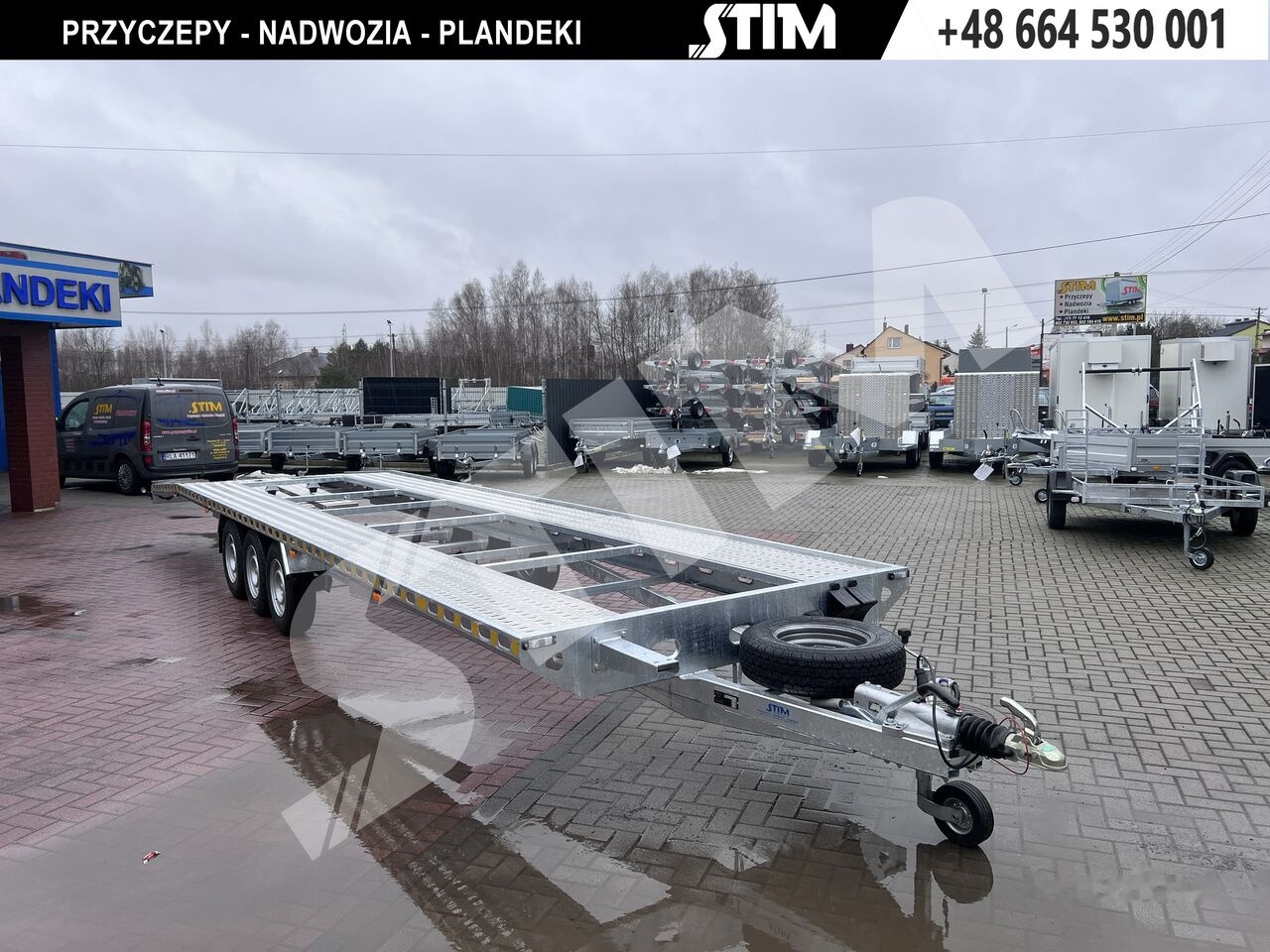 Stim L23/PP-TS/85-35S-RY - Príves prepravník áut: obrázok 5 Stim L23/PP-TS/85-35S-RY - Príves prepravník áut: obrázok 5