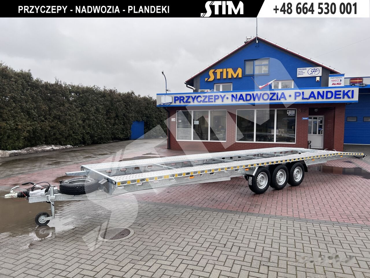 Stim L23/PP-TS/85-35S-RY - Príves prepravník áut: obrázok 3 Stim L23/PP-TS/85-35S-RY - Príves prepravník áut: obrázok 3