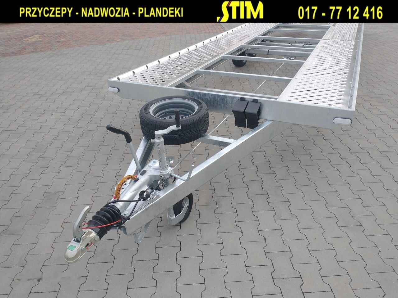 Stim L23, Stal / Aluminium - Príves prepravník áut: obrázok 3 Stim L23, Stal / Aluminium - Príves prepravník áut: obrázok 3