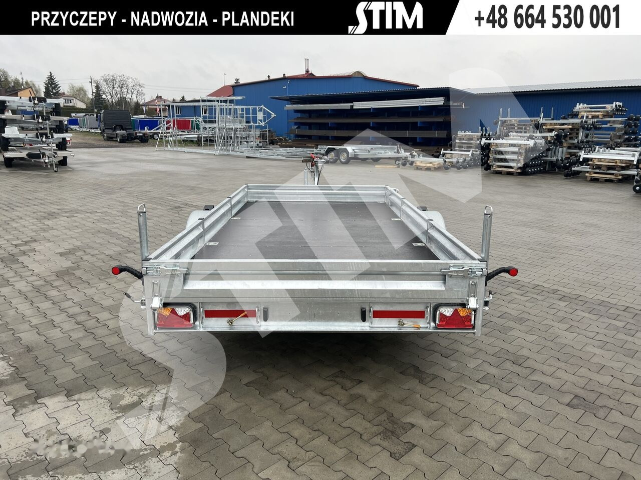 Stim S21-1,8/4020 - Plošinový/ Valníkový príves: obrázok 4 Stim S21-1,8/4020 - Plošinový/ Valníkový príves: obrázok 4