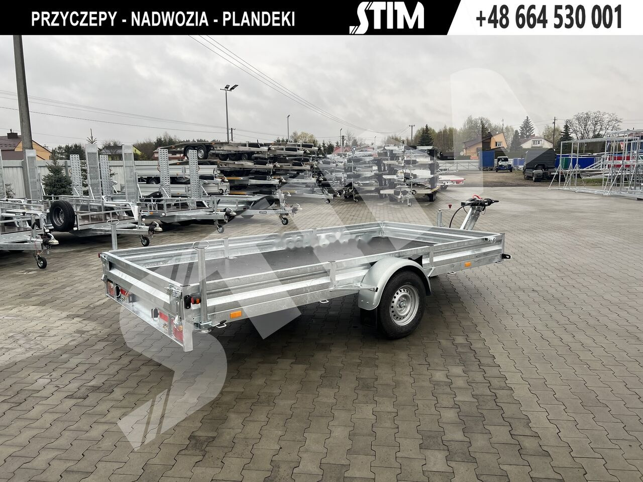 Stim S21-1,8/4020 - Plošinový/ Valníkový príves: obrázok 3 Stim S21-1,8/4020 - Plošinový/ Valníkový príves: obrázok 3
