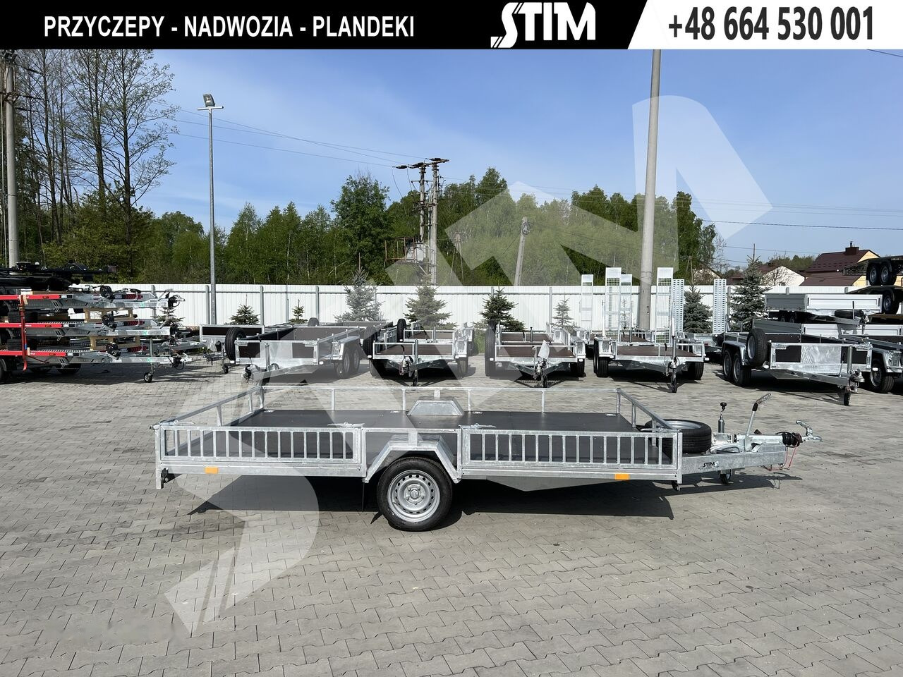 Stim STIM S21-13/3622 Przyczpa pod 2 quady - Plošinový/ Valníkový príves: obrázok 4 Stim STIM S21-13/3622 Przyczpa pod 2 quady - Plošinový/ Valníkový príves: obrázok 4