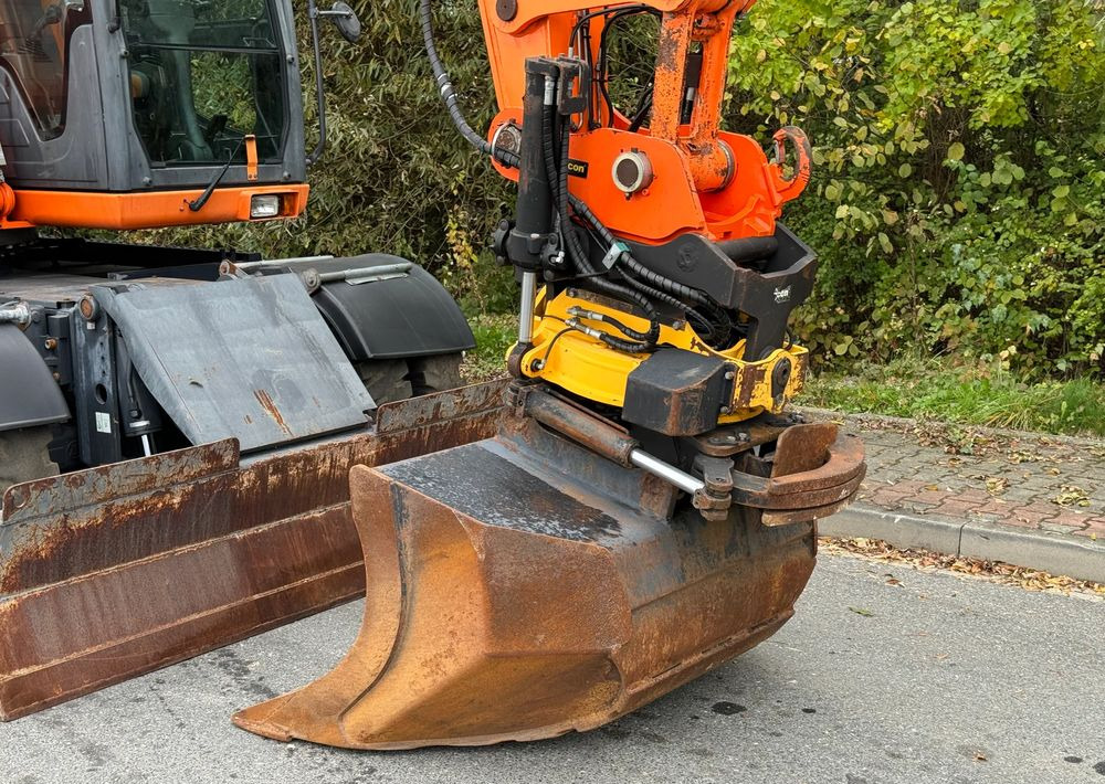 Doosan * DOOSAN DX160W *ROTOTILT* GPS 2D Leica * Sprowadzona * Stan Perfekcyjny * Koparka Kołowa * - Kolesové rýpadlo: obrázok 3 Doosan * DOOSAN DX160W *ROTOTILT* GPS 2D Leica * Sprowadzona * Stan Perfekcyjny * Koparka Kołowa * - Kolesové rýpadlo: obrázok 3