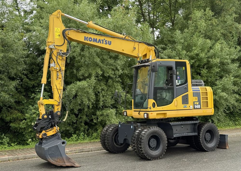Komatsu * Komatsu PW 148 *ROTOTILT * Sprowadzona * Stan Perfekcyjny * Koparka Kołowa * - Kolesové rýpadlo: obrázok 1 Komatsu * Komatsu PW 148 *ROTOTILT * Sprowadzona * Stan Perfekcyjny * Koparka Kołowa * - Kolesové rýpadlo: obrázok 1