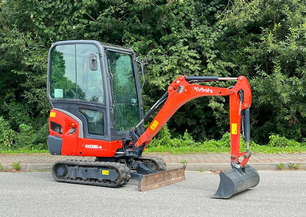 Kubota * Sprowadzona * Minikoparka * Kubota KX 016-4 * - Mini rýpadlo: obrázok 2 Kubota * Sprowadzona * Minikoparka * Kubota KX 016-4 * - Mini rýpadlo: obrázok 2