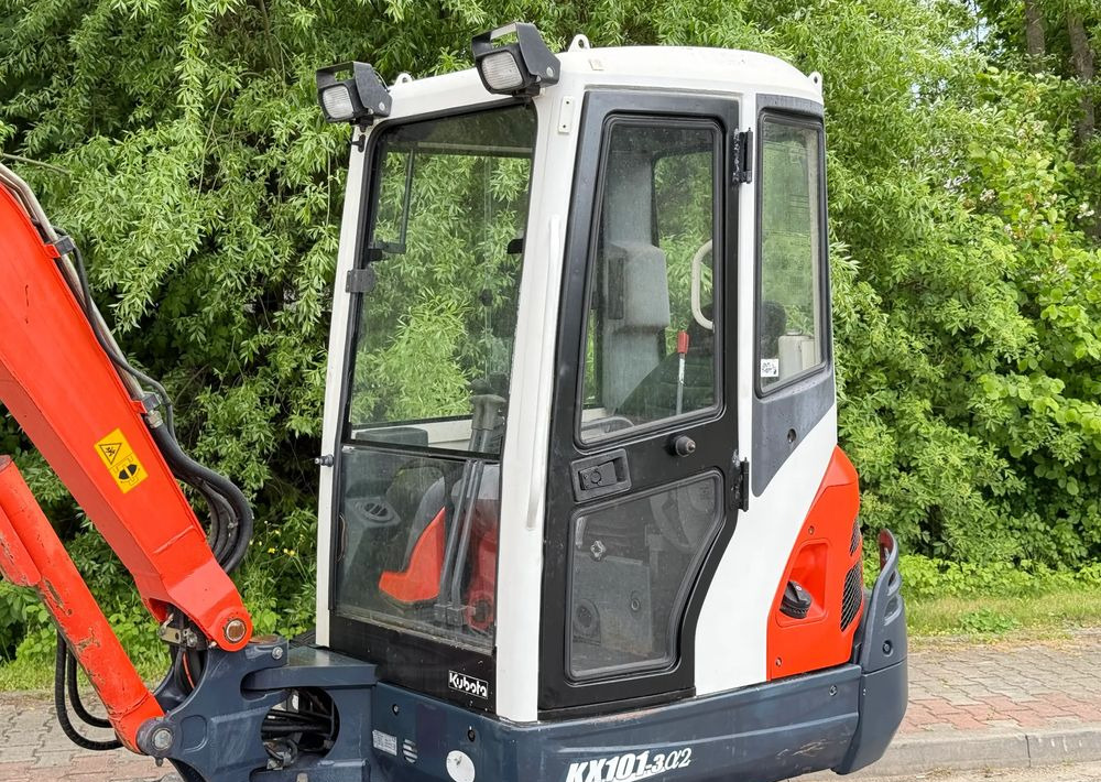 Kubota * Sprowadzona * Minikoparka * Kubota KX 101-3Q2 * 3.6 Tony * - Mini rýpadlo: obrázok 5 Kubota * Sprowadzona * Minikoparka * Kubota KX 101-3Q2 * 3.6 Tony * - Mini rýpadlo: obrázok 5