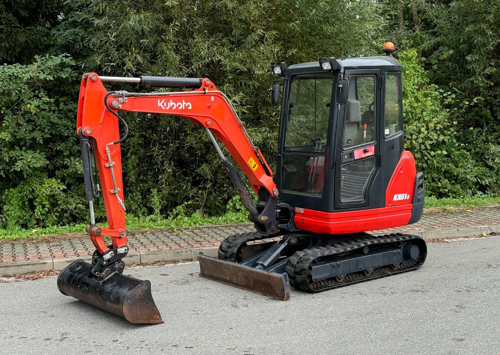 Kubota * Sprowadzona * Minikoparka * Kubota KX61-3 * 2.6 Ton * - Mini rýpadlo: obrázok 1 Kubota * Sprowadzona * Minikoparka * Kubota KX61-3 * 2.6 Ton * - Mini rýpadlo: obrázok 1