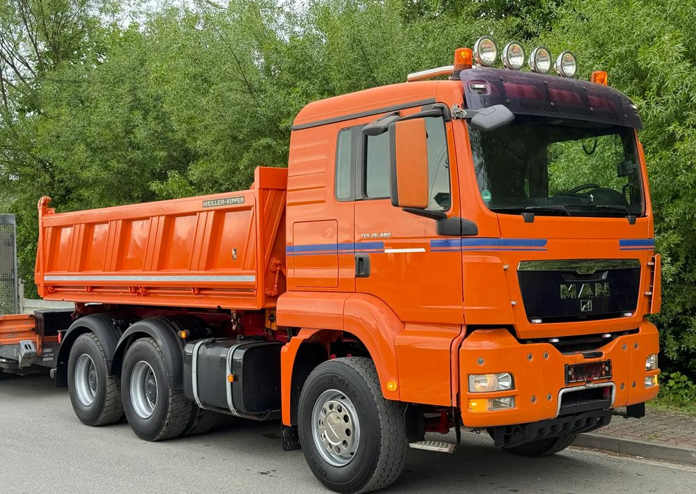 MAN * Kiper * Wywrotka * 26-480 * MAN TGS 6x4 Bordmatic * Zastaw Tandem Niskopodwozie * Stan Perfekcyjny * - Sklápač: obrázok 3 MAN * Kiper * Wywrotka * 26-480 * MAN TGS 6x4 Bordmatic * Zastaw Tandem Niskopodwozie * Stan Perfekcyjny * - Sklápač: obrázok 3