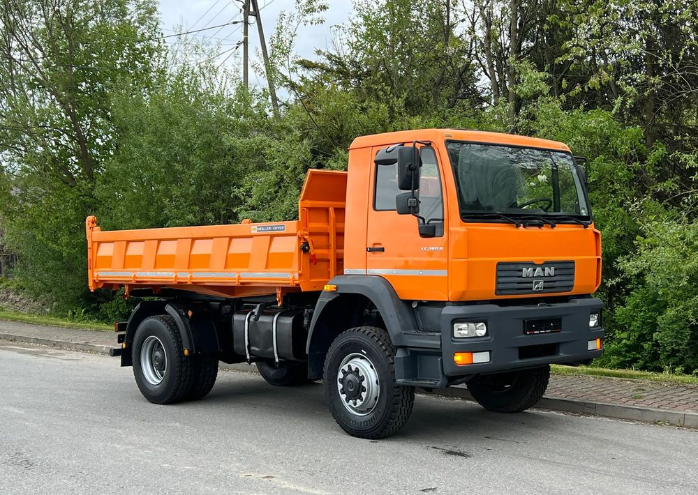 MAN * LE 280 B * MAN * 4x4 * Kiper Wywrotka x3 * Meiller * Sprowadzony * Stan Perfekcyjny * - Sklápač: obrázok 2 MAN * LE 280 B * MAN * 4x4 * Kiper Wywrotka x3 * Meiller * Sprowadzony * Stan Perfekcyjny * - Sklápač: obrázok 2
