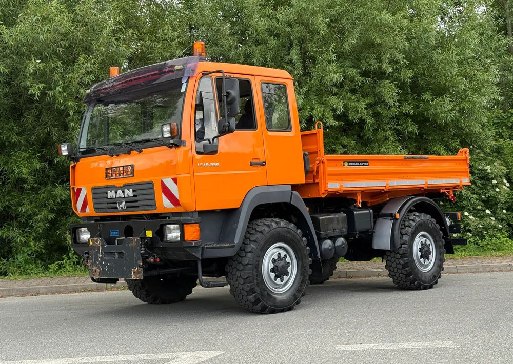 MAN * MAN 10-220 * Kiper Wywrotka Meiller * 4x4 * Zimowe Utrzymanie * Unimog * - Sklápač: obrázok 2 MAN * MAN 10-220 * Kiper Wywrotka Meiller * 4x4 * Zimowe Utrzymanie * Unimog * - Sklápač: obrázok 2