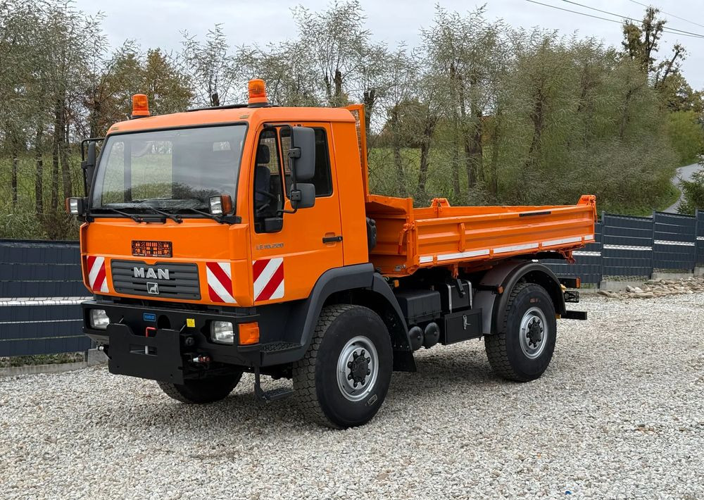 MAN * MAN 10-220 * Wywrotka Kiper Meiller * 4x4 * Zimowe Utrzymanie * Unimog * - Sklápač: obrázok 2 MAN * MAN 10-220 * Wywrotka Kiper Meiller * 4x4 * Zimowe Utrzymanie * Unimog * - Sklápač: obrázok 2