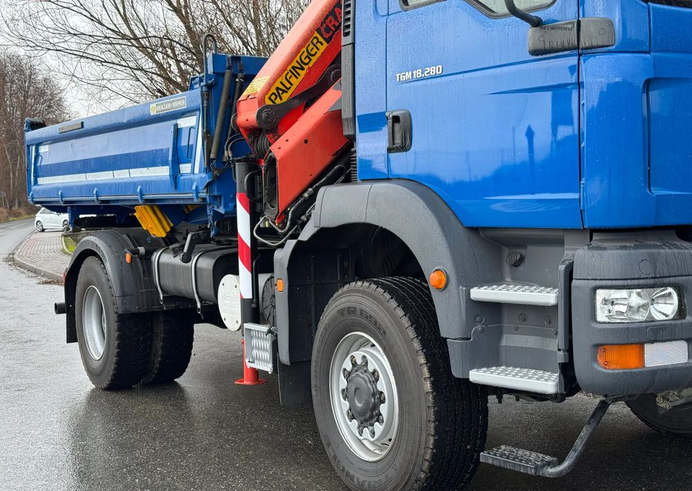 MAN * MAN 18 280 * Kiper Wywrotka * 4x4 * HDS Palfinger 120 STAN BARDZO DOBRY * Sprowadzony - Sklápač: obrázok 5 MAN * MAN 18 280 * Kiper Wywrotka * 4x4 * HDS Palfinger 120 STAN BARDZO DOBRY * Sprowadzony - Sklápač: obrázok 5