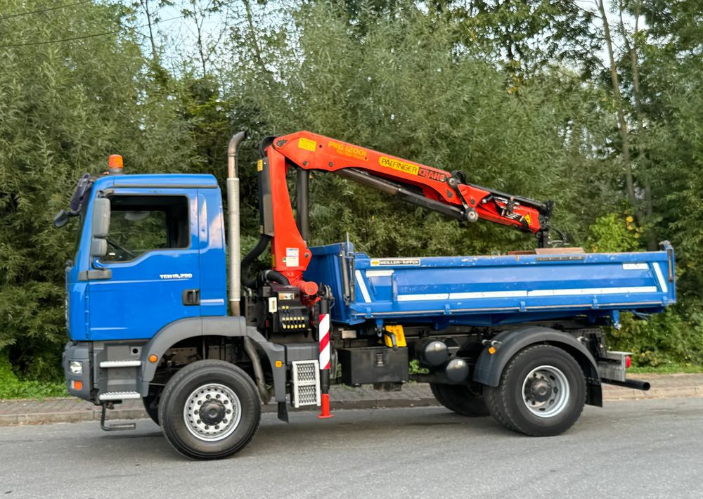 Sklápač MAN * MAN 18 280 * Kiper Wywrotka * 4x4 * HDS Palfinger  120 STAN BARDZO DOBRY * Sprowadzony: obrázok 13