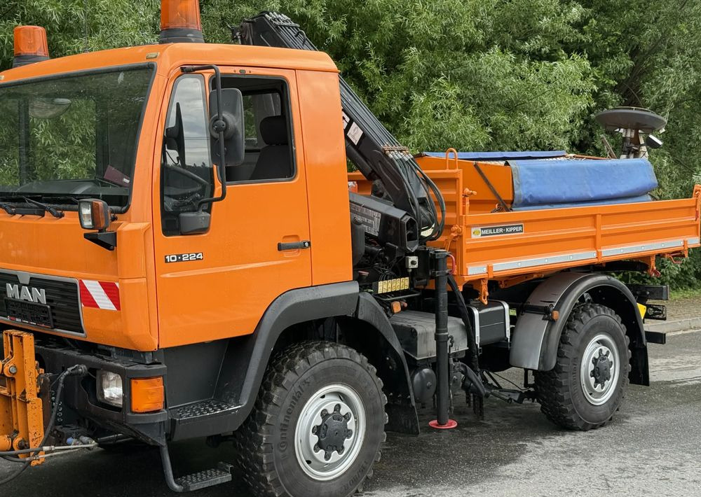 MAN * MAN LE 10.220 *Kiper Wywrotka * 4x4 * Pług Piaskarka * Zimowe Utrzymanie * Sprowadzony * HDS MKG * - Sklápač: obrázok 3 MAN * MAN LE 10.220 *Kiper Wywrotka * 4x4 * Pług Piaskarka * Zimowe Utrzymanie * Sprowadzony * HDS MKG * - Sklápač: obrázok 3
