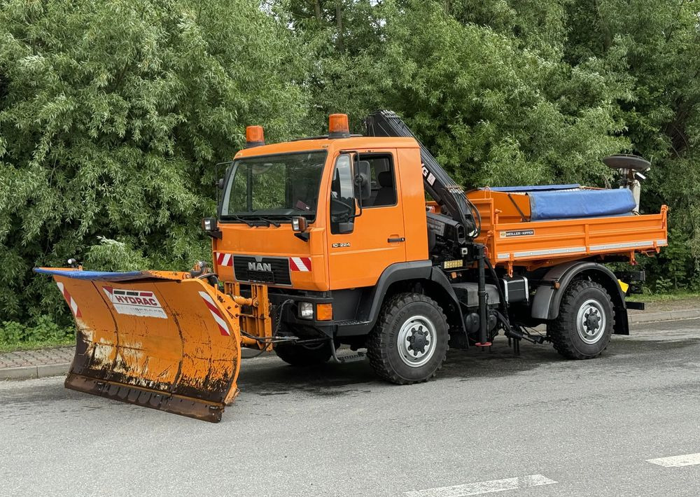 MAN * MAN LE 10.220 *Kiper Wywrotka * 4x4 * Pług Piaskarka * Zimowe Utrzymanie * Sprowadzony * HDS MKG * - Sklápač: obrázok 2 MAN * MAN LE 10.220 *Kiper Wywrotka * 4x4 * Pług Piaskarka * Zimowe Utrzymanie * Sprowadzony * HDS MKG * - Sklápač: obrázok 2