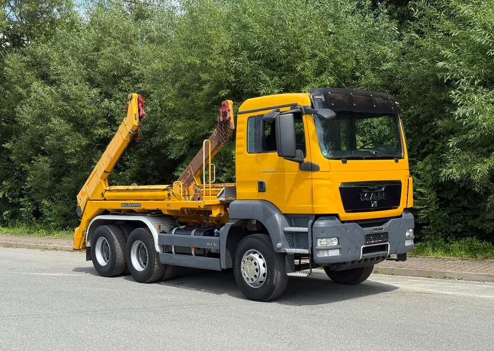 MAN * Sprowadzony * MAN TGS * 6x4 * Bramowiec * Bardzo Dobry Stan * Meiller Kiper * - Ramenový nosič kontajnerov: obrázok 2 MAN * Sprowadzony * MAN TGS * 6x4 * Bramowiec * Bardzo Dobry Stan * Meiller Kiper * - Ramenový nosič kontajnerov: obrázok 2