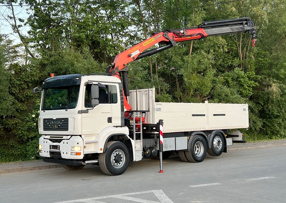 MAN * TGA 26-440 * 4x6 Hydrodrive * HDS Palfinger PK 20002 * Bardzo Dobry Stan - Valníkový/ Plošinový nákladný automobil, Auto s hydraulickou rukou: obrázok 1 MAN * TGA 26-440 * 4x6 Hydrodrive * HDS Palfinger PK 20002 * Bardzo Dobry Stan - Valníkový/ Plošinový nákladný automobil, Auto s hydraulickou rukou: obrázok 1