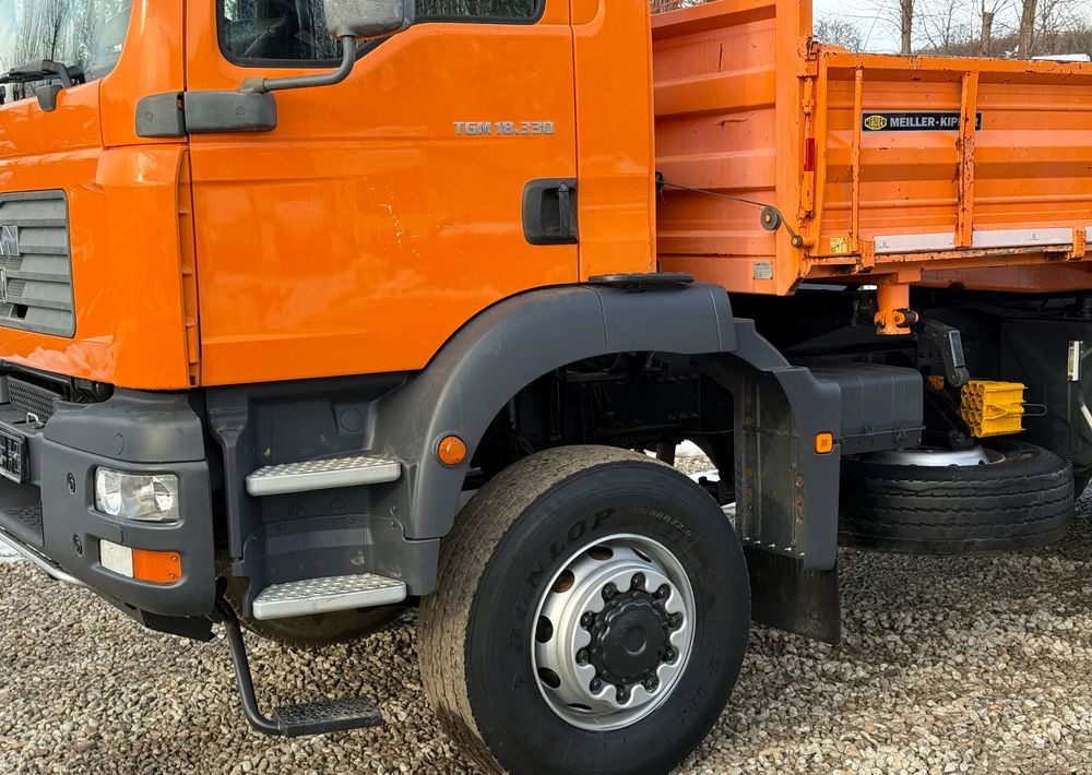 MAN * TGM 18-330 MAN 4x4 HDS Hiab 122 * Kiper Wywrotka * Bardzo Dobry Stan - Sklápač: obrázok 5 MAN * TGM 18-330 MAN 4x4 HDS Hiab 122 * Kiper Wywrotka * Bardzo Dobry Stan - Sklápač: obrázok 5