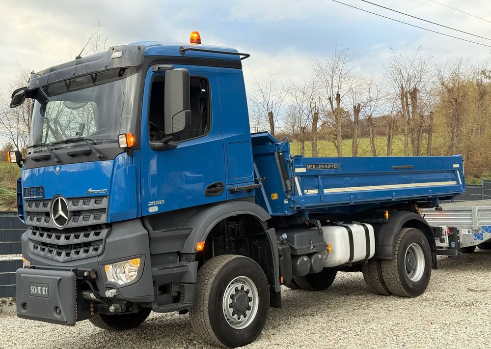 Mercedes-Benz * Arocs * 4X4 * JAK NOWY * Wywrotka Kiper Meiller+ Przyczepa * Zestaw Sprowadzony * 80.700 km Oryginalnie * Mercedes - Sklápač: obrázok 3 Mercedes-Benz * Arocs * 4X4 * JAK NOWY * Wywrotka Kiper Meiller+ Przyczepa * Zestaw Sprowadzony * 80.700 km Oryginalnie * Mercedes - Sklápač: obrázok 3