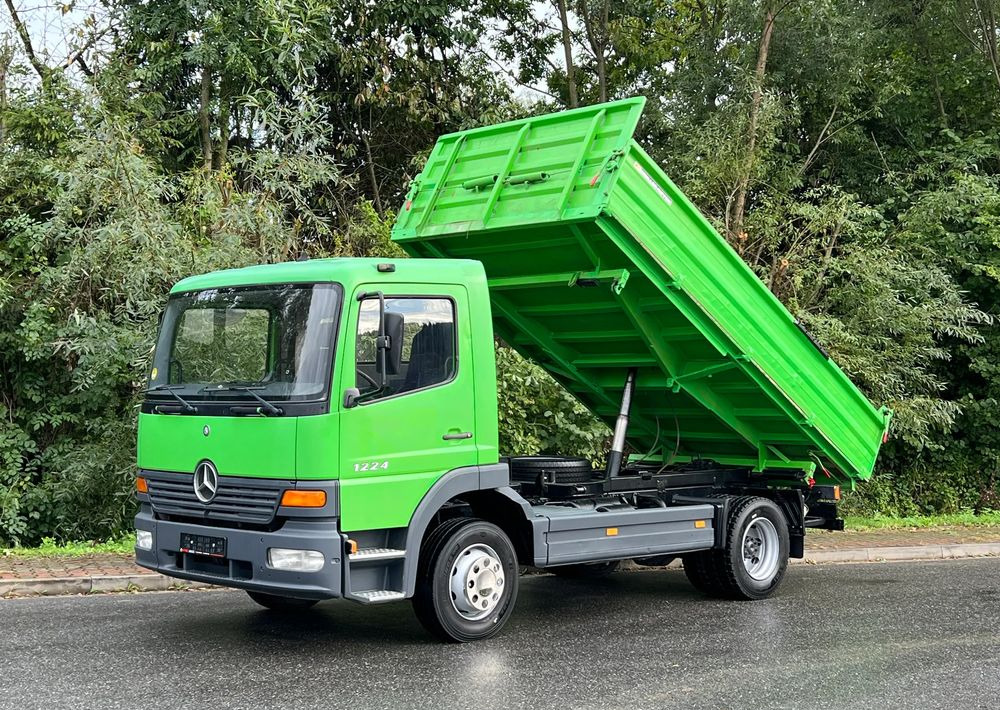 Mercedes-Benz * Mercedes ATEGO 1224 Kiper * Wywrotka MEILLER x3 * Bardzo Dobry Stan - Sklápač: obrázok 1 Mercedes-Benz * Mercedes ATEGO 1224 Kiper * Wywrotka MEILLER x3 * Bardzo Dobry Stan - Sklápač: obrázok 1