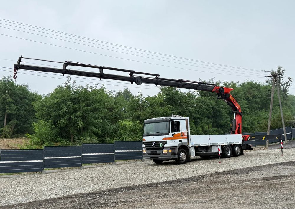 Mercedes-Benz * Mercedes Actros * KRAN HDS Palfinger PK 44002 Performance * Sprowadzony * Stan Perfekcyjny * - Valníkový/ Plošinový nákladný automobil, Auto s hydraulickou rukou: obrázok 1 Mercedes-Benz * Mercedes Actros * KRAN HDS Palfinger PK 44002 Performance * Sprowadzony * Stan Perfekcyjny * - Valníkový/ Plošinový nákladný automobil, Auto s hydraulickou rukou: obrázok 1