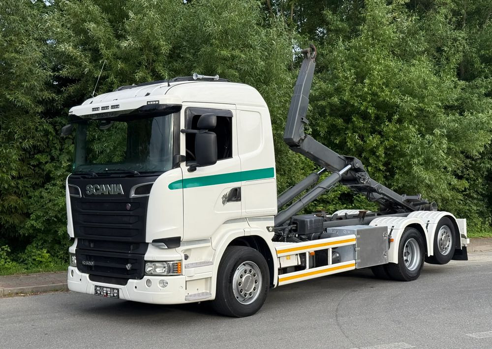 Scania * Hakowiec * Scania R520 V8 * Sprowadzona * Multilift * Bardzo Dobry Stan - Hákový nosič kontajnerov: obrázok 1 Scania * Hakowiec * Scania R520 V8 * Sprowadzona * Multilift * Bardzo Dobry Stan - Hákový nosič kontajnerov: obrázok 1