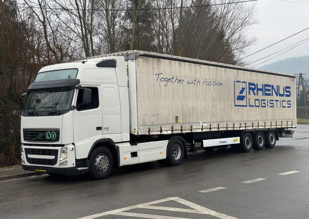 Volvo * Zestaw * Volvo FH 500 + Naczepa Krone * Bardzo Dobry Stan - Ťahač: obrázok 1 Volvo * Zestaw * Volvo FH 500 + Naczepa Krone * Bardzo Dobry Stan - Ťahač: obrázok 1