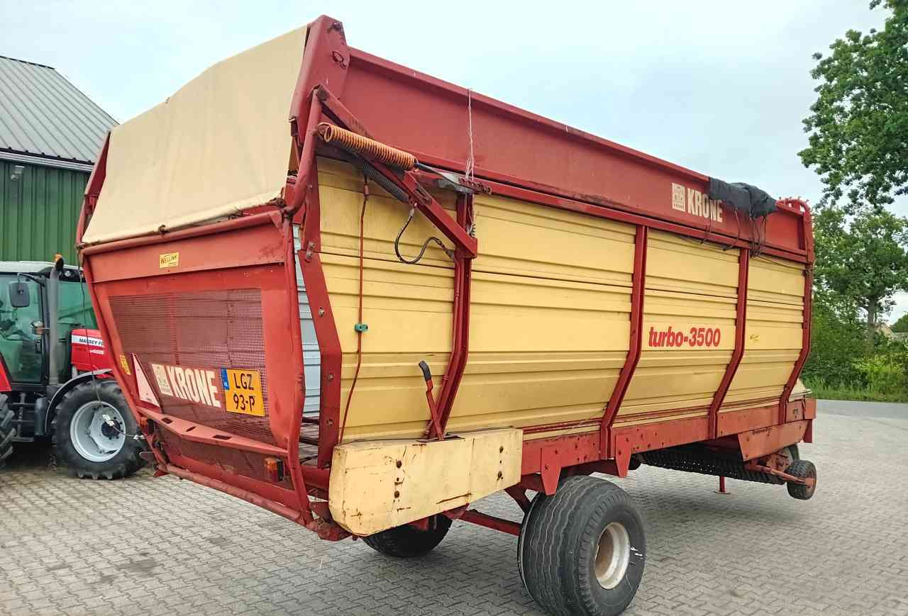 Krone Turbo 3500 enkelas - Zberací voz: obrázok 4 Krone Turbo 3500 enkelas - Zberací voz: obrázok 4