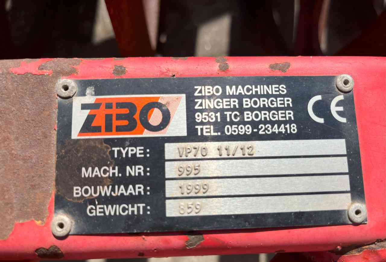 Zibo VP70 11/12 vorenpakker 2,50 m. grondbewerking - Poľnohospodársky valec: obrázok 5 Zibo VP70 11/12 vorenpakker 2,50 m. grondbewerking - Poľnohospodársky valec: obrázok 5
