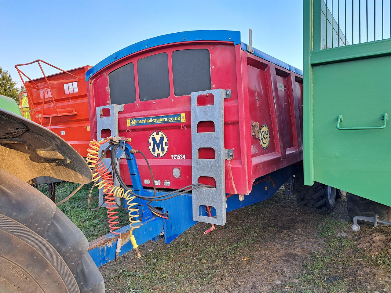 Przyczepa skorupowa Marshall 15 ton - Poľnohospodársky príves: obrázok 2 Przyczepa skorupowa Marshall 15 ton - Poľnohospodársky príves: obrázok 2