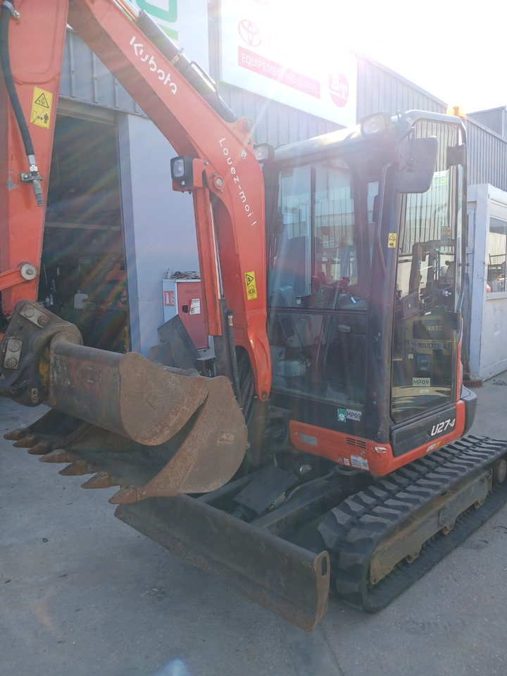 KUBOTA U27-4 - Mini rýpadlo: obrázok 4 KUBOTA U27-4 - Mini rýpadlo: obrázok 4