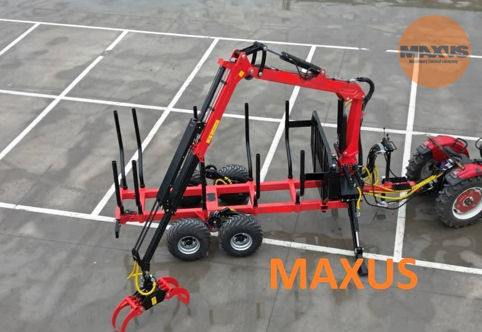 Maxus MAXUS 1400 Forstanhänger + Kran 780 - Vyvážací príves: obrázok 3 Maxus MAXUS 1400 Forstanhänger + Kran 780 - Vyvážací príves: obrázok 3