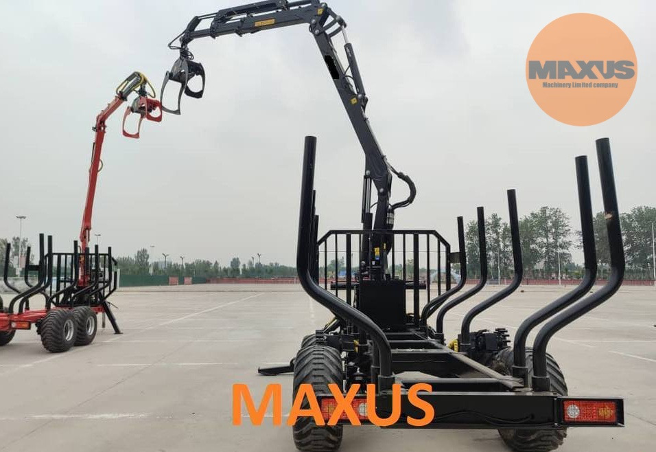 Maxus MAXUS 1400 Forstanhänger + Kran 780 - Vyvážací príves: obrázok 2 Maxus MAXUS 1400 Forstanhänger + Kran 780 - Vyvážací príves: obrázok 2