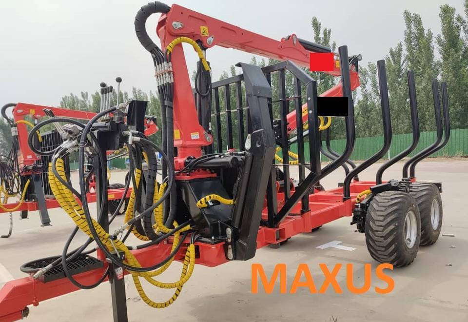 NEW MAXUS 6 TON Trailer + Crane 4.2 m Warranty | НОВА прицепа 6 ТОН + Кран 4,2 м MAXUS Гарантія - Vyvážací príves: obrázok 3 NEW MAXUS 6 TON Trailer + Crane 4.2 m Warranty | НОВА прицепа 6 ТОН + Кран 4,2 м MAXUS Гарантія - Vyvážací príves: obrázok 3