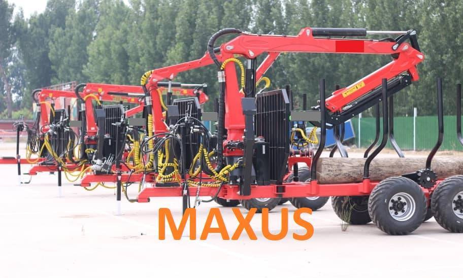 NEW MAXUS 6 TON Trailer + Crane 4.2 m Warranty | НОВА прицепа 6 ТОН + Кран 4,2 м MAXUS Гарантія - Vyvážací príves: obrázok 2 NEW MAXUS 6 TON Trailer + Crane 4.2 m Warranty | НОВА прицепа 6 ТОН + Кран 4,2 м MAXUS Гарантія - Vyvážací príves: obrázok 2