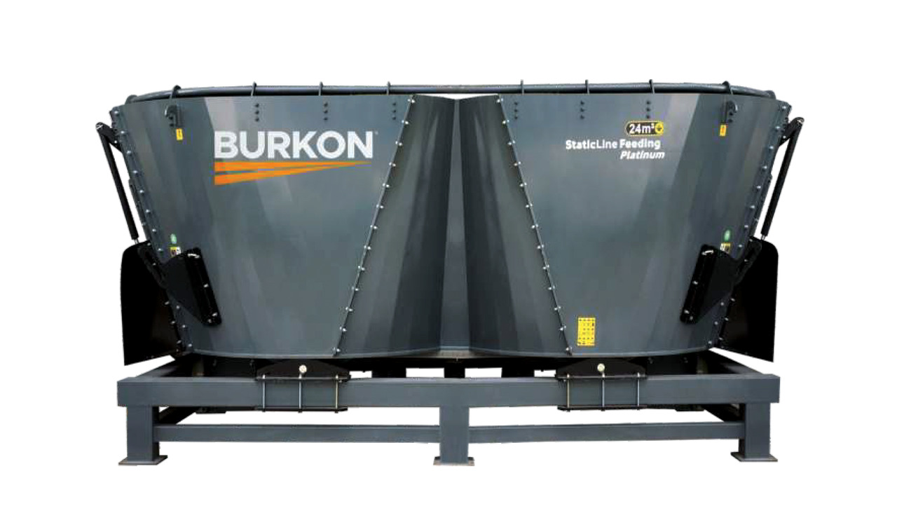 Burkon 24m3 Sabit Dikey Yem Karma Makinesi ( BK-F2400 ) - Kŕmny voz: obrázok 1 Burkon 24m3 Sabit Dikey Yem Karma Makinesi ( BK-F2400 ) - Kŕmny voz: obrázok 1